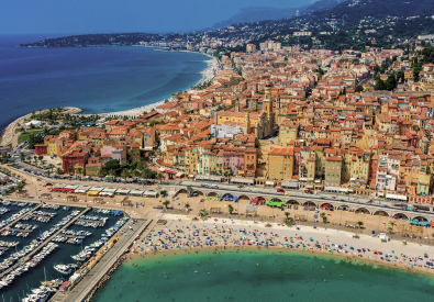 Menton Beaches